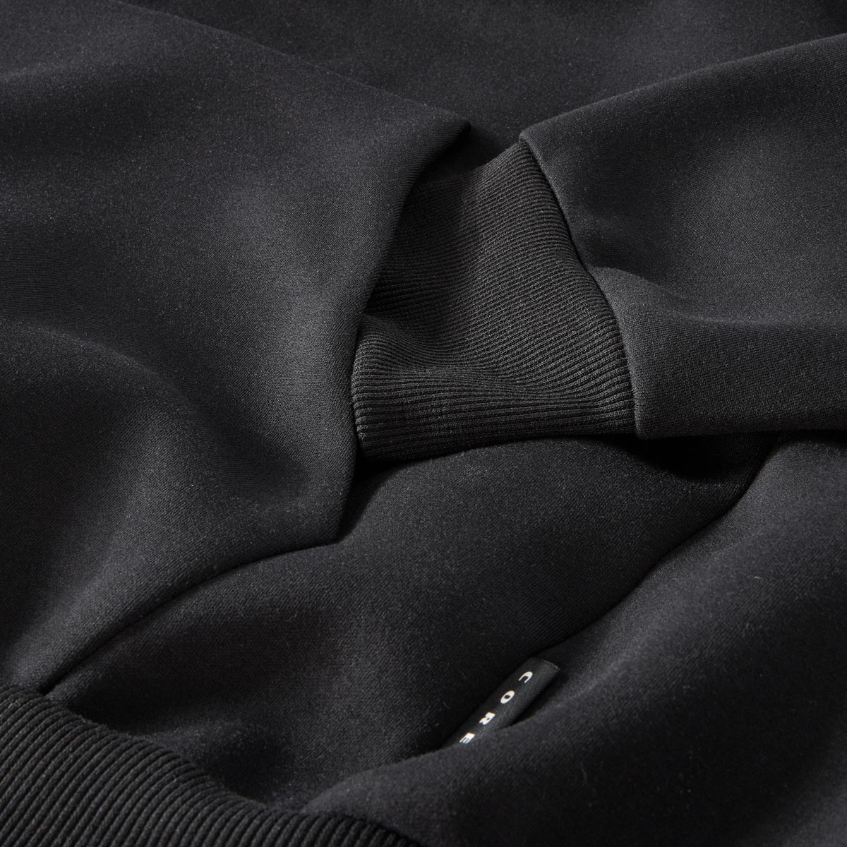 Jack&Jones Hoodie aus Funktionsmaterial schwarz