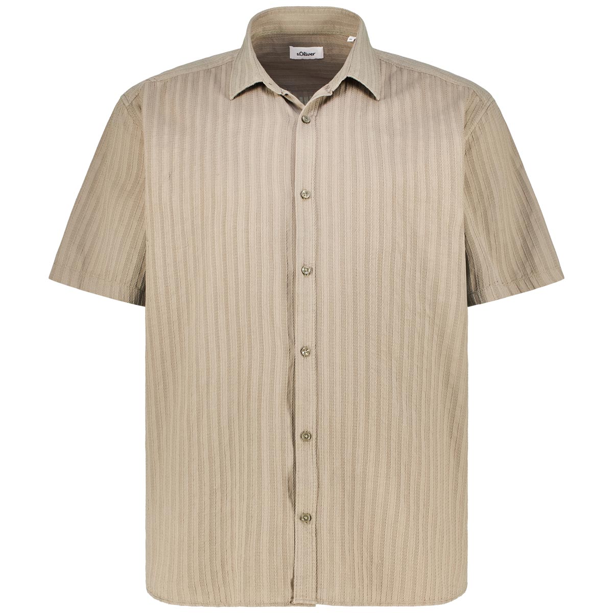 s.Oliver Freizeithemd aus Baumwolle Farbe grün Größe: 3XL günstig online kaufen
