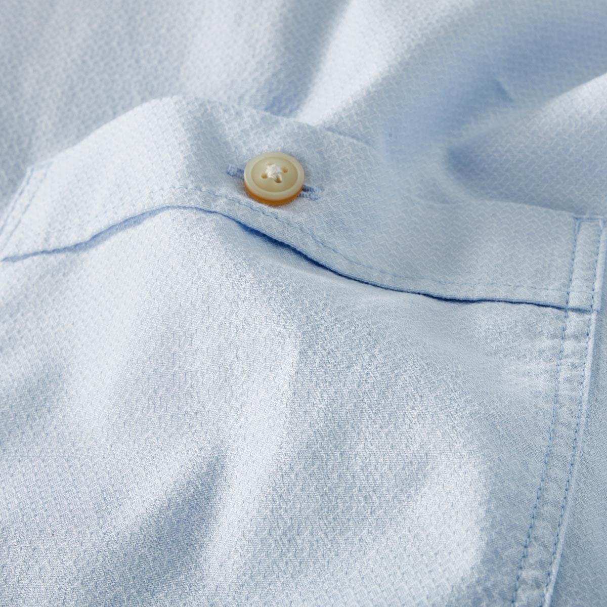 s.Oliver Freizeithemd aus Baumwolle hellblau