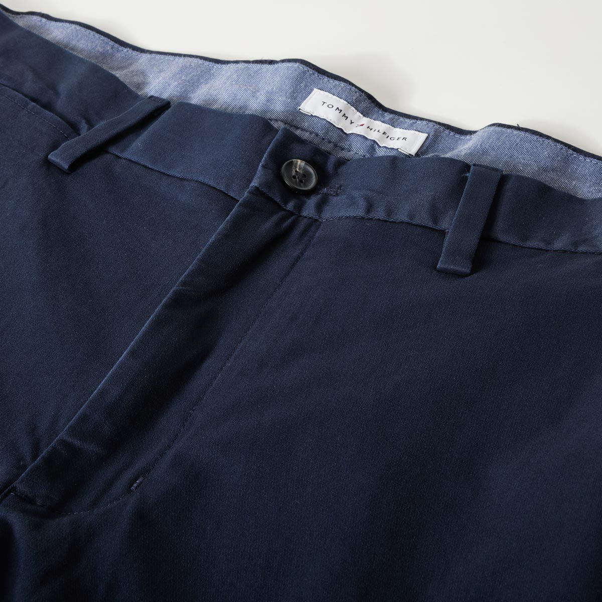 Tommy Hilfiger Stretch-Chinos "Denton", Regular Fit marine