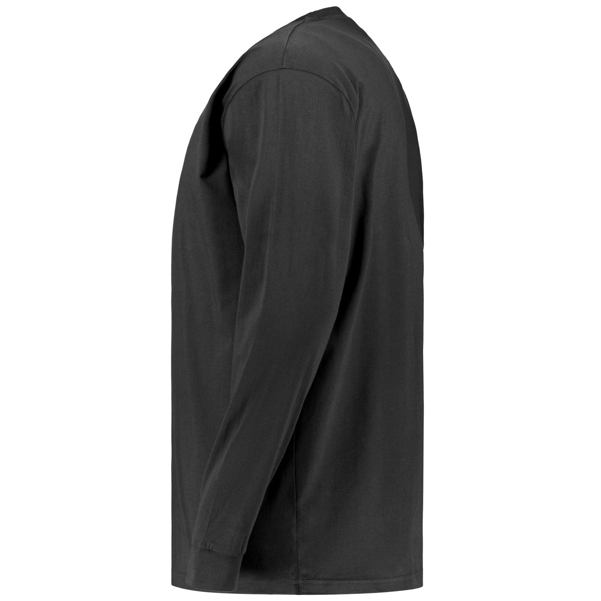 ADAMO Longsleeve aus Baumwolle schwarz