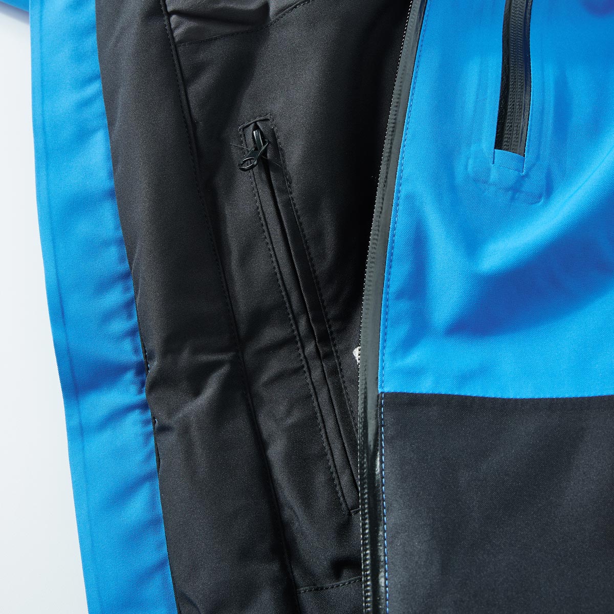 Maier Sports Skijacke „Golte“ mit Stretch, wasserdicht blau/schwarz