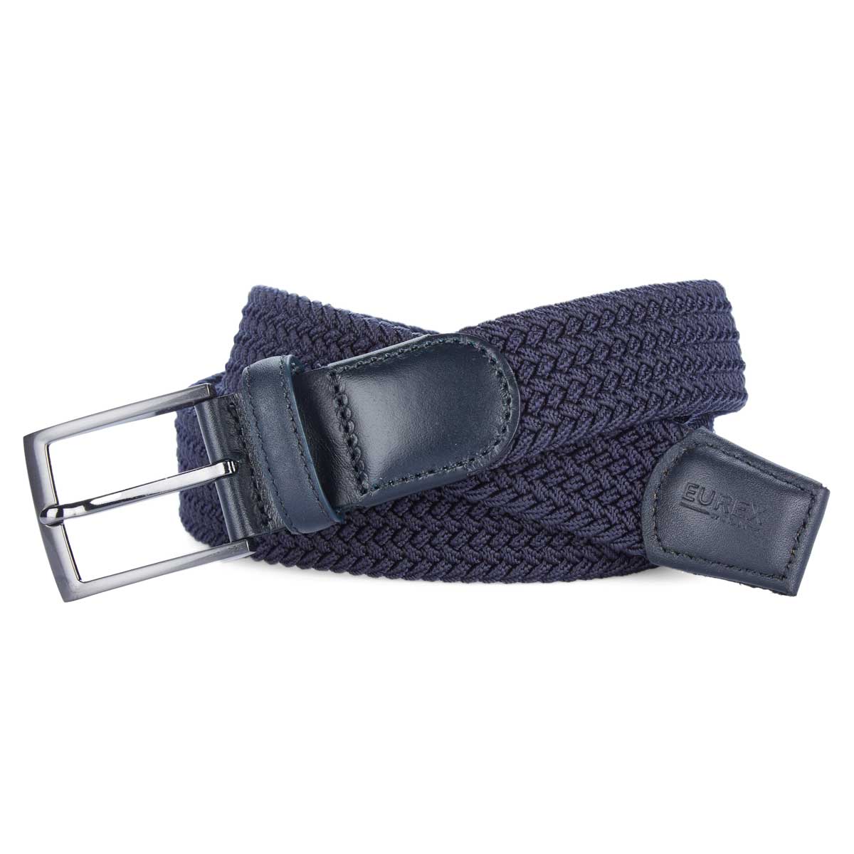 Eurex by Brax Stretch-Gürtel mit Flechtmuster, Überlänge Farbe dunkelblau G günstig online kaufen