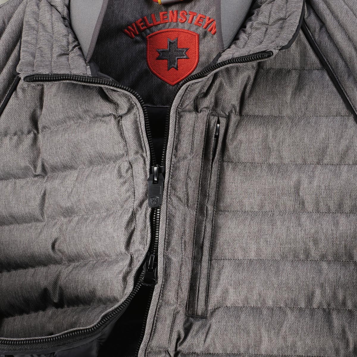 Wellensteyn Steppjacke "MOL", wind- und wasserabweisend grau