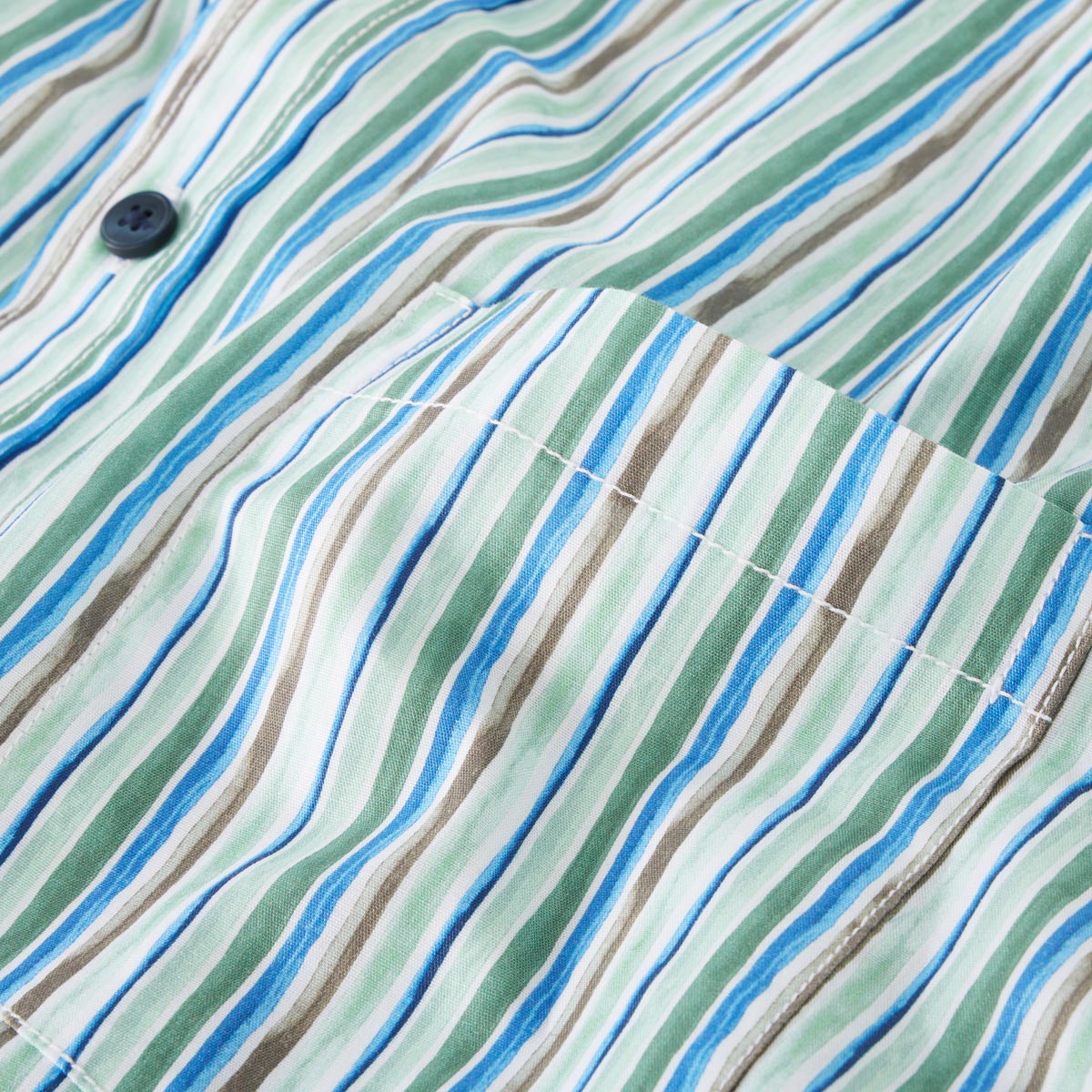 CASA MODA Freizeithemd mit Streifen grün