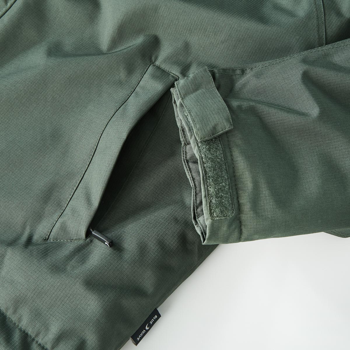 Blue Wave Wattierte Funktionsjacke, wasser- und winddicht khaki