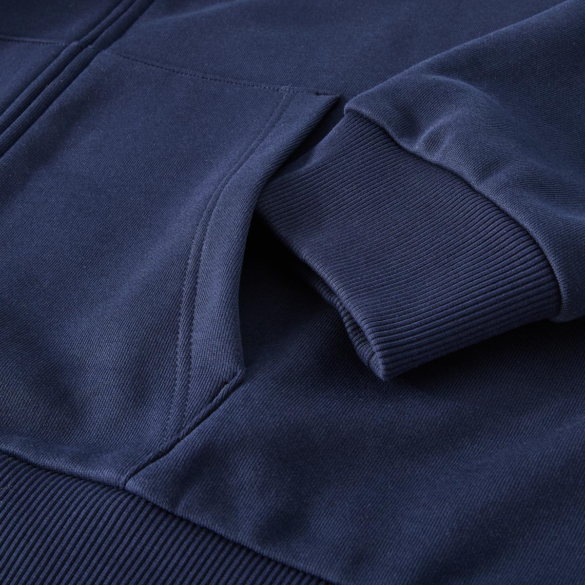 LACOSTE Sweatjacke aus Baumwolle marine