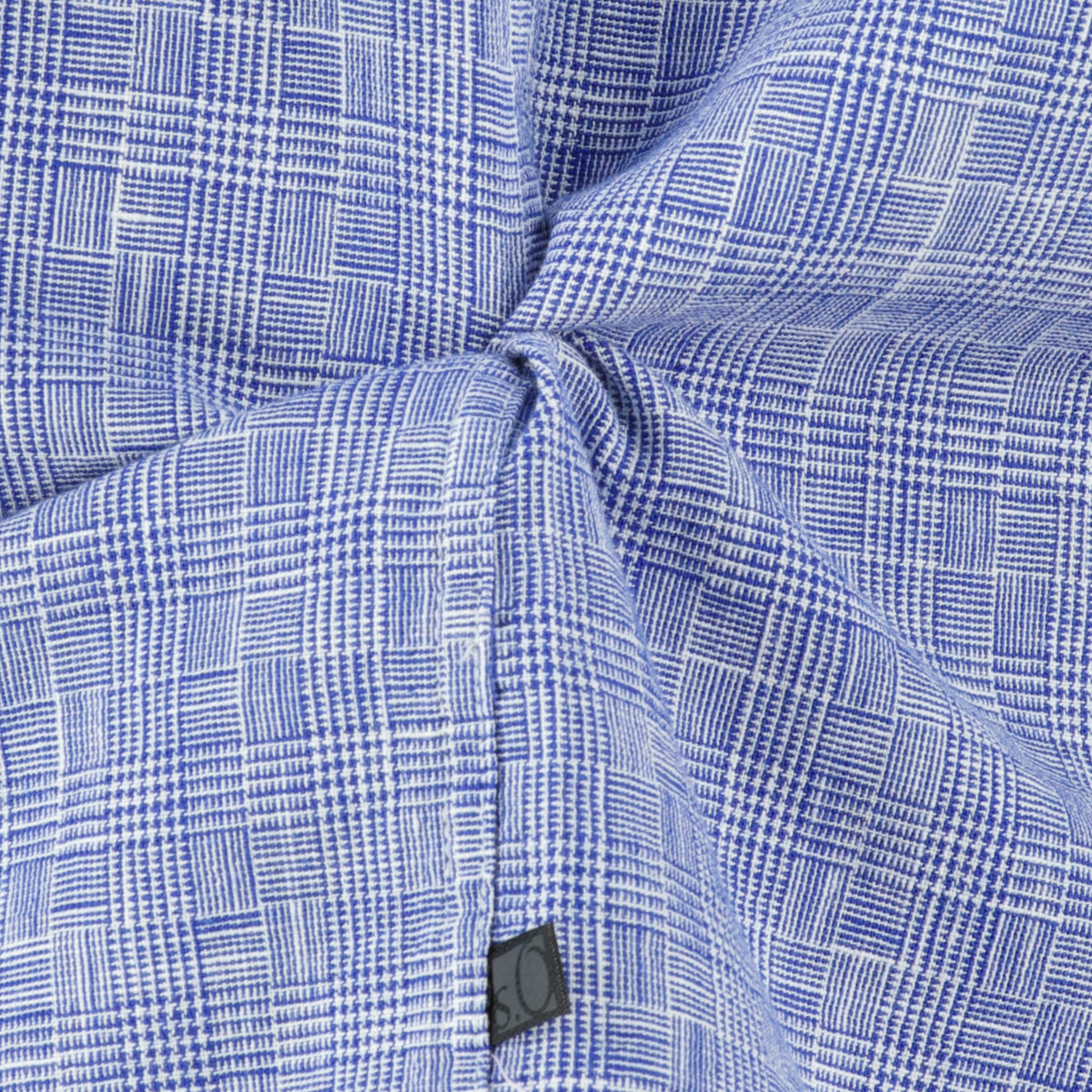 s.Oliver Freizeithemd aus Baumwolle blau