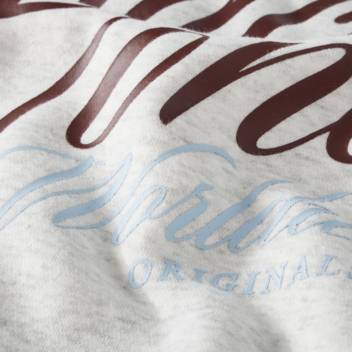 Jack&Jones Sweatshirt mit Label-Print weiß