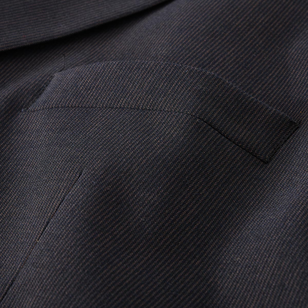 Weis Anzugsakko mit Stretch, knitterfrei braun