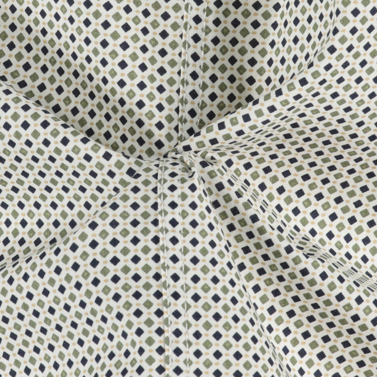 CASA MODA Freizeithemd mit Allover-Muster grün