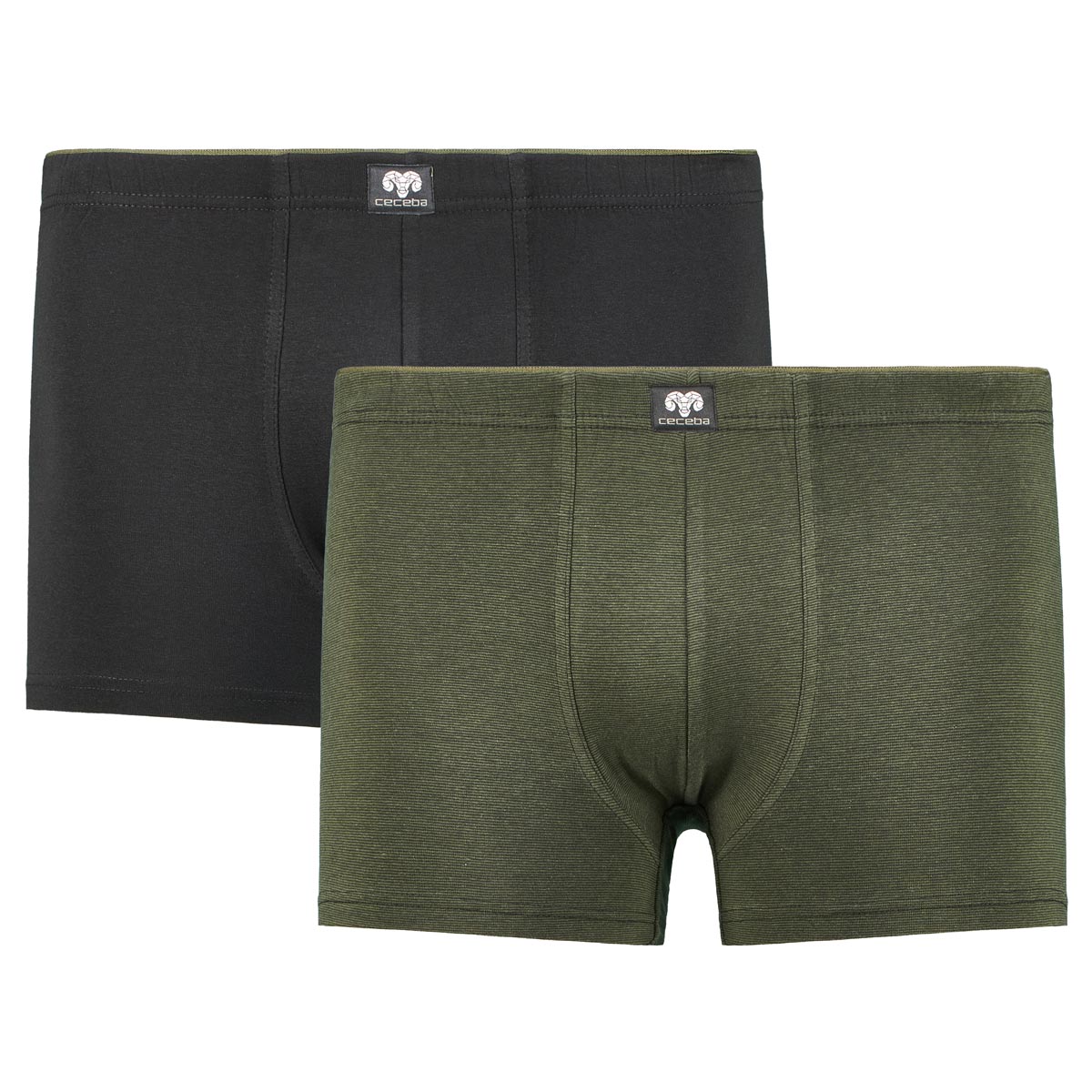 Doppelpack Pants aus Baumwolljersey mit Stretch