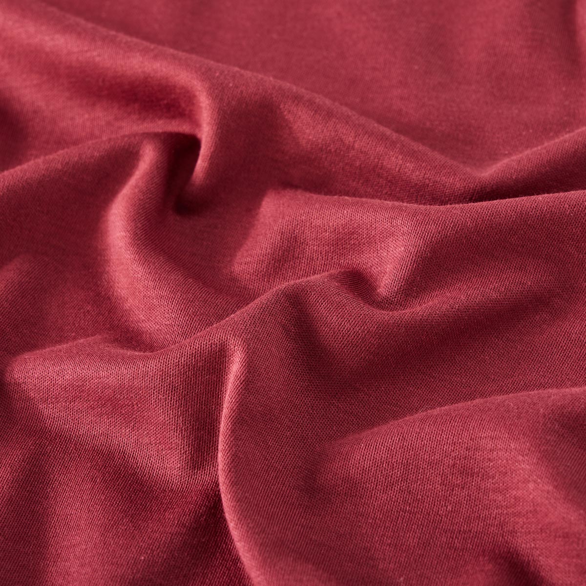 RAGMAN Longsleeve aus Pima-Baumwolle dunkelrot