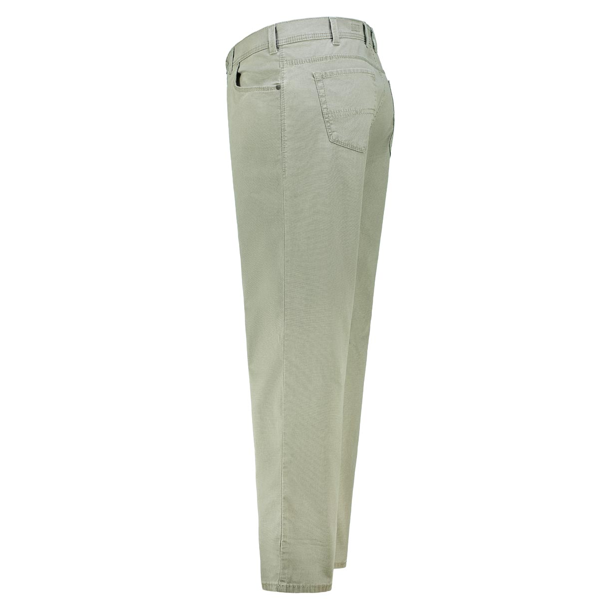 Pioneer Stretch-Baumwollhose "Thomas", Regular Fit grün