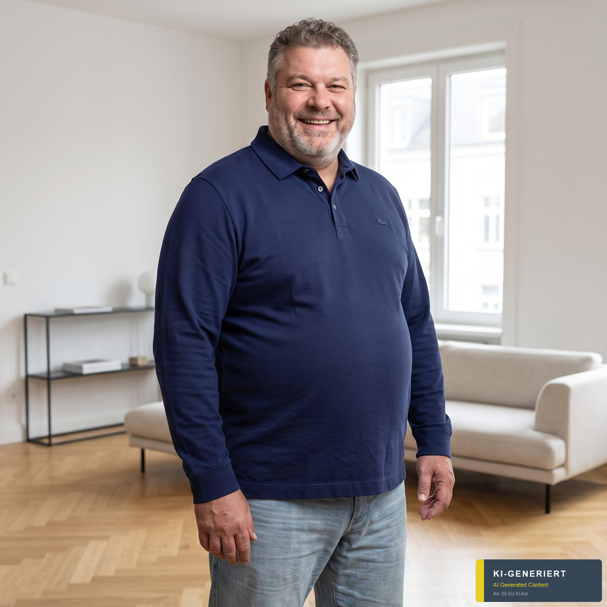 LACOSTE Poloshirt mit Stretch marine