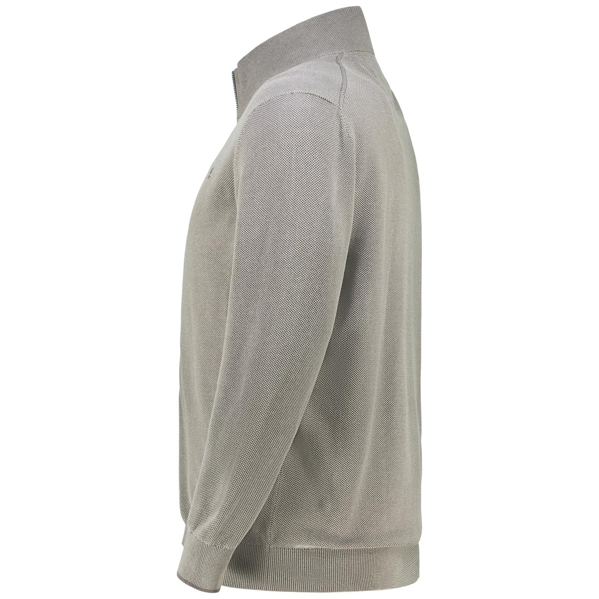 Lerros Strickjacke aus Baumwolle grau