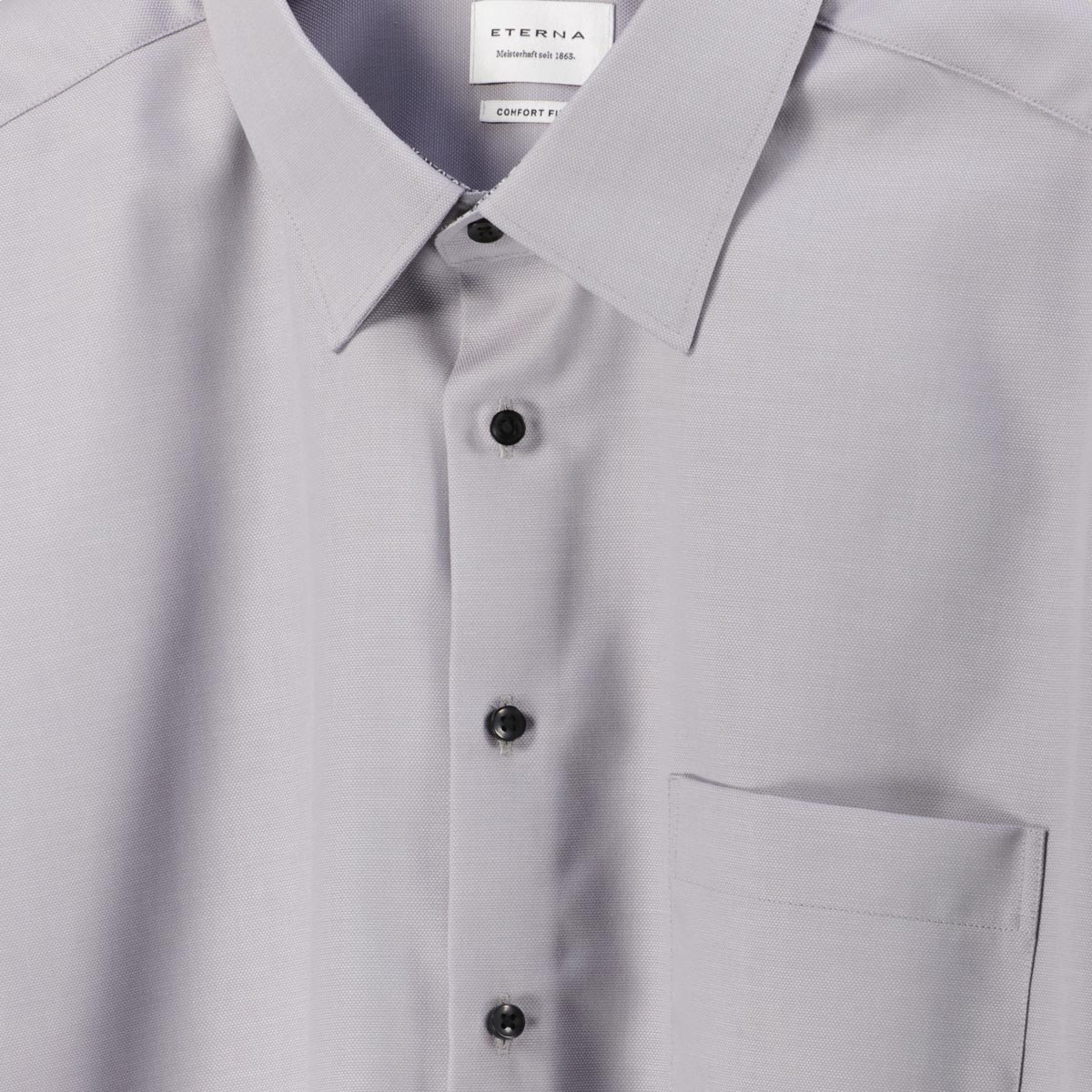 ETERNA Businesshemd, langarm grau
