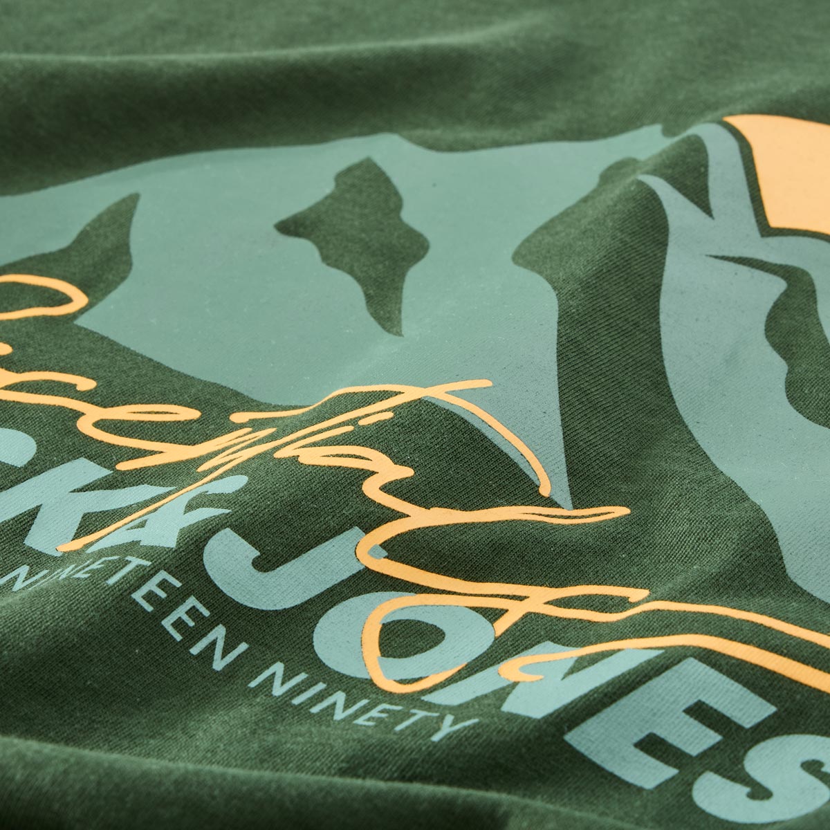 Jack&Jones T-Shirt mit Motiv-Print grün