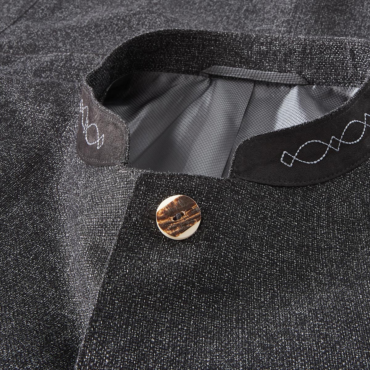 Weis Trachtenjanker "Passau"  grau