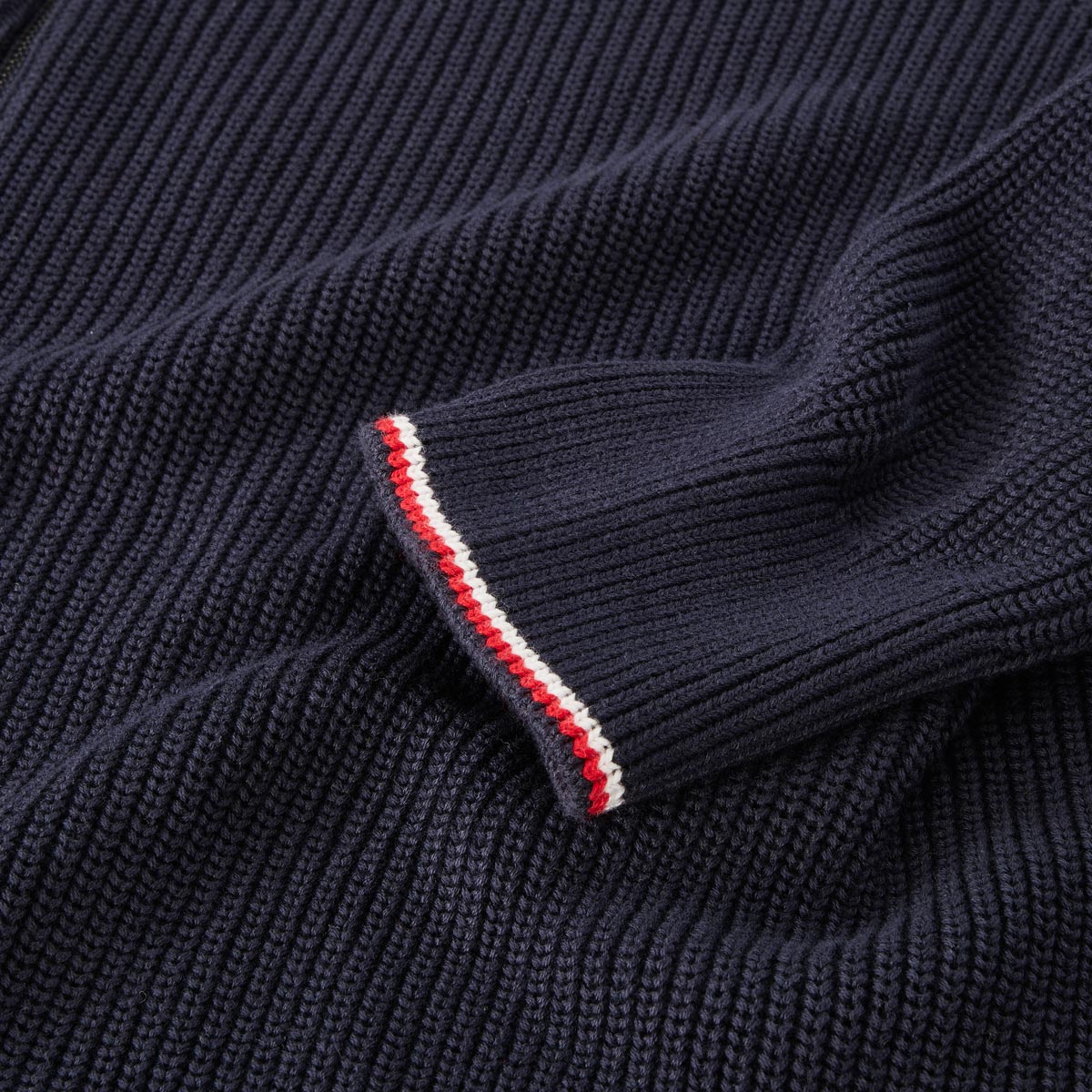 Tommy Hilfiger Strickjacke aus Baumwolle marine