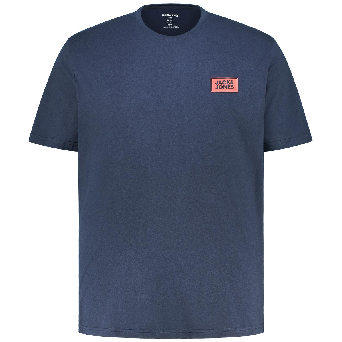T-Shirt mit Label-Print