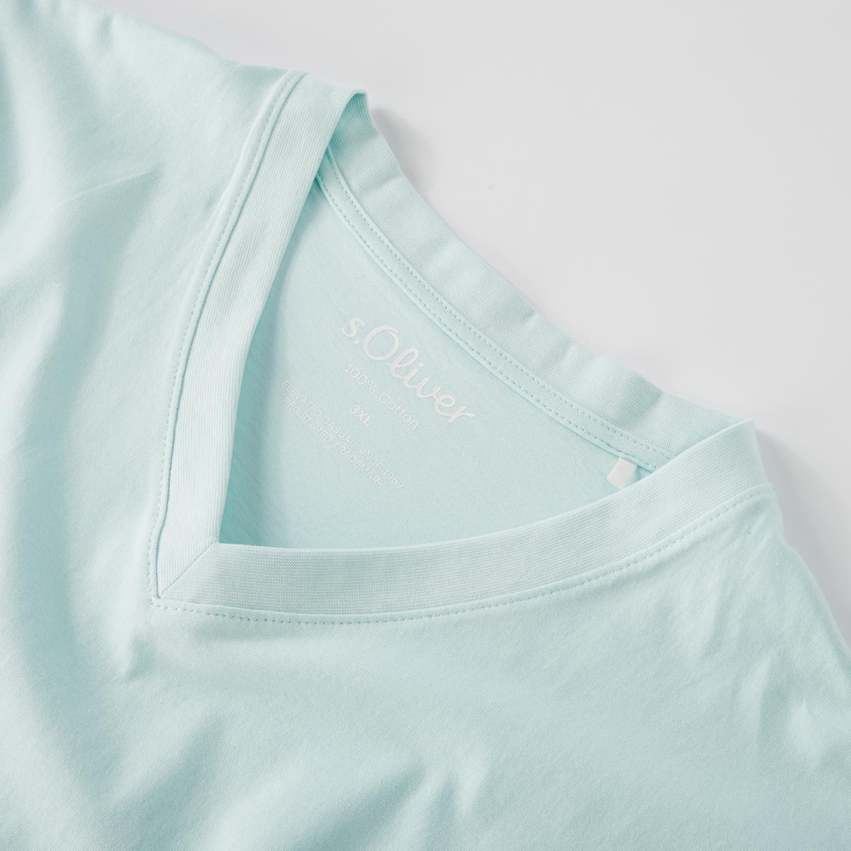 s.Oliver T-Shirt aus Baumwolle mint