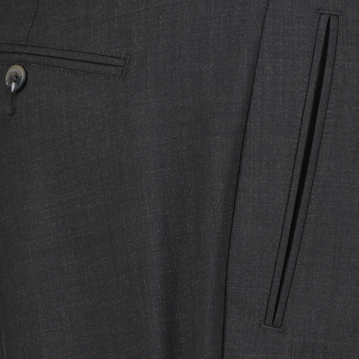 Weis Anzughose mit Stretch dunkelgrau