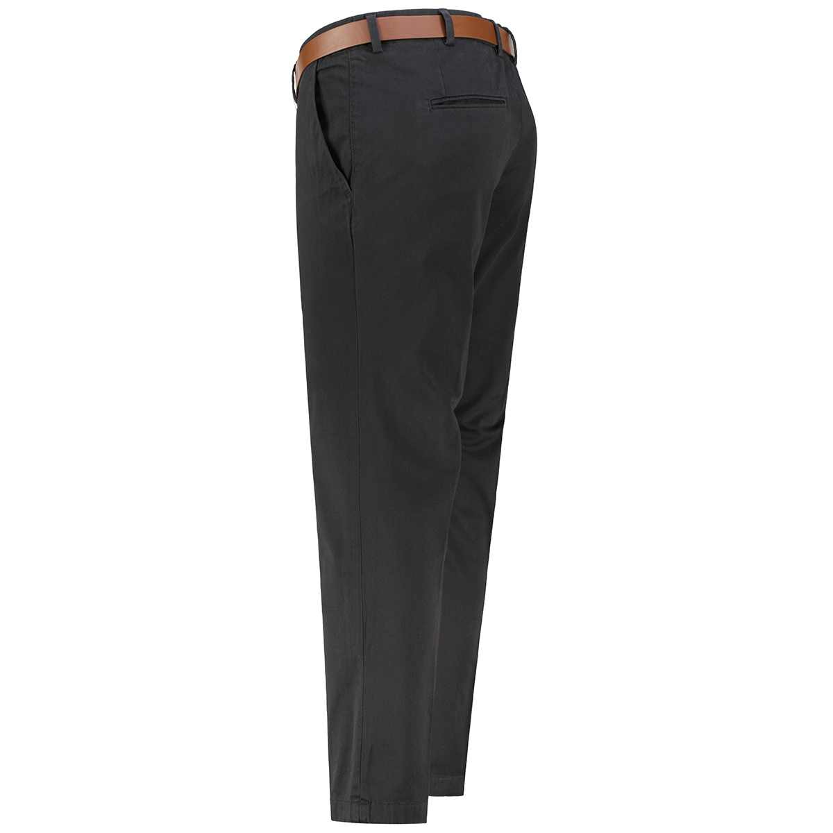 Jack&Jones Stretch-Chinos mit Gürtel schwarz