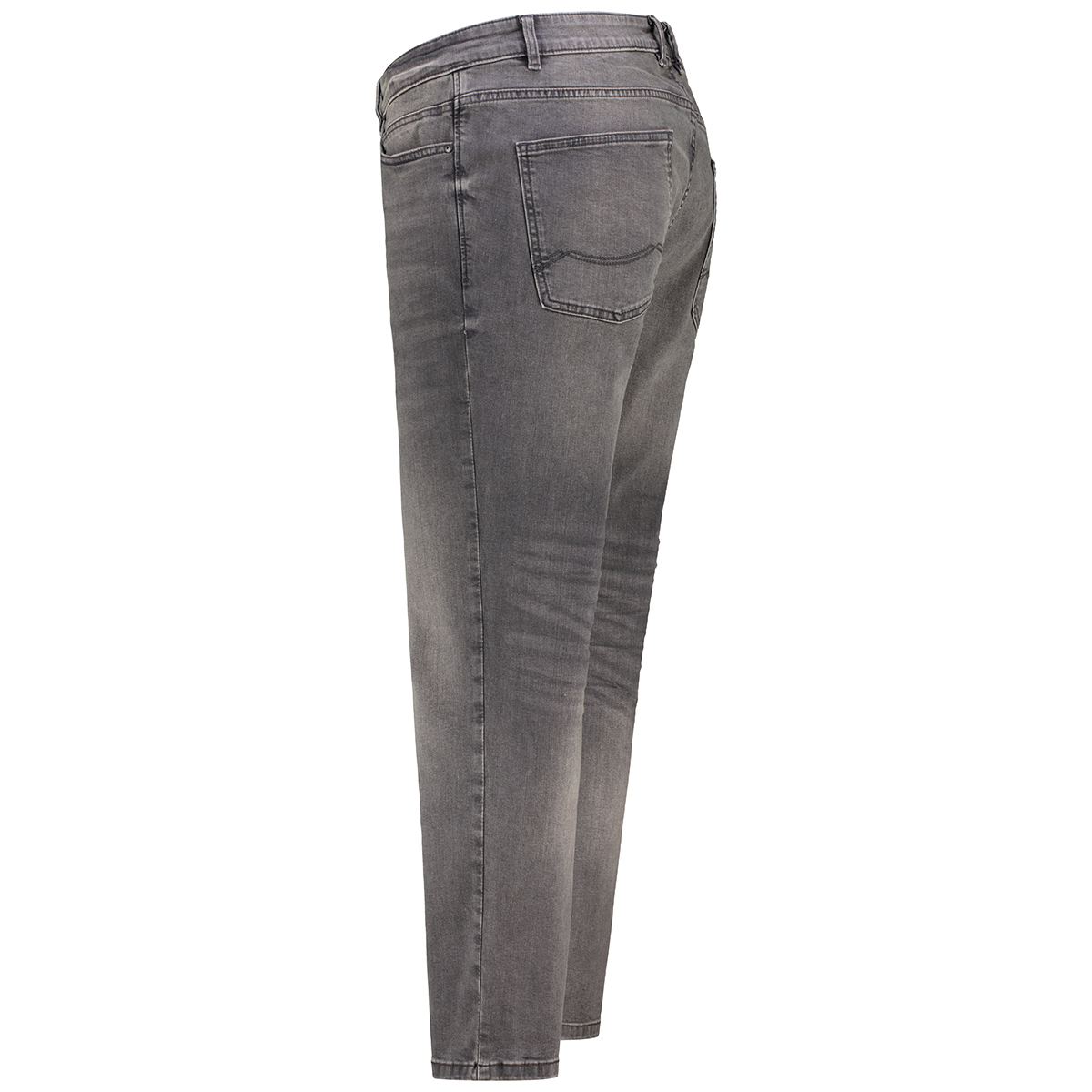 camel active Stretch-Jeans "Houston", Regular Fit dunkelgrau