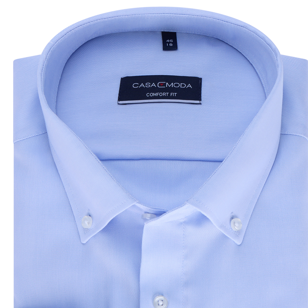 CASA MODA Bügelfreies Businesshemd, langarm blau