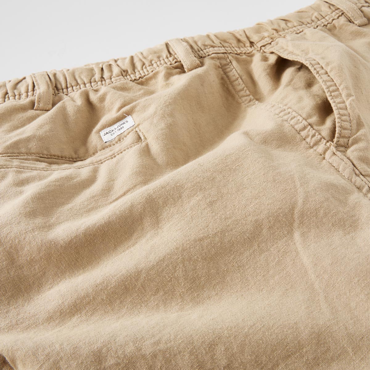 Jack&Jones Chino-Shorts mit Leinen beige