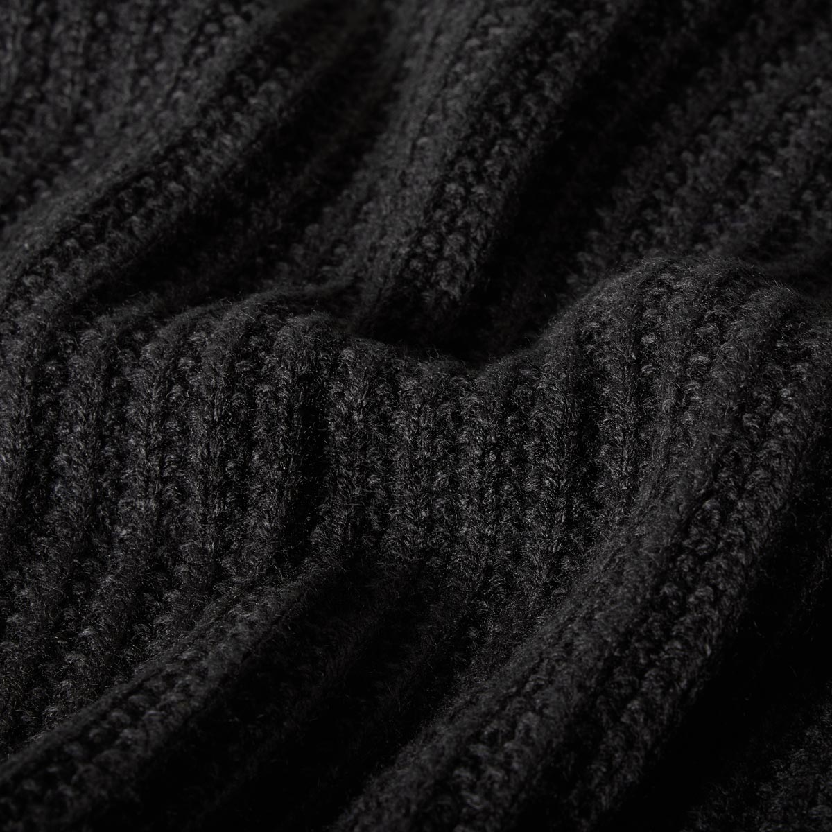 Jack&Jones Pullover aus wärmendem Strickmix schwarz