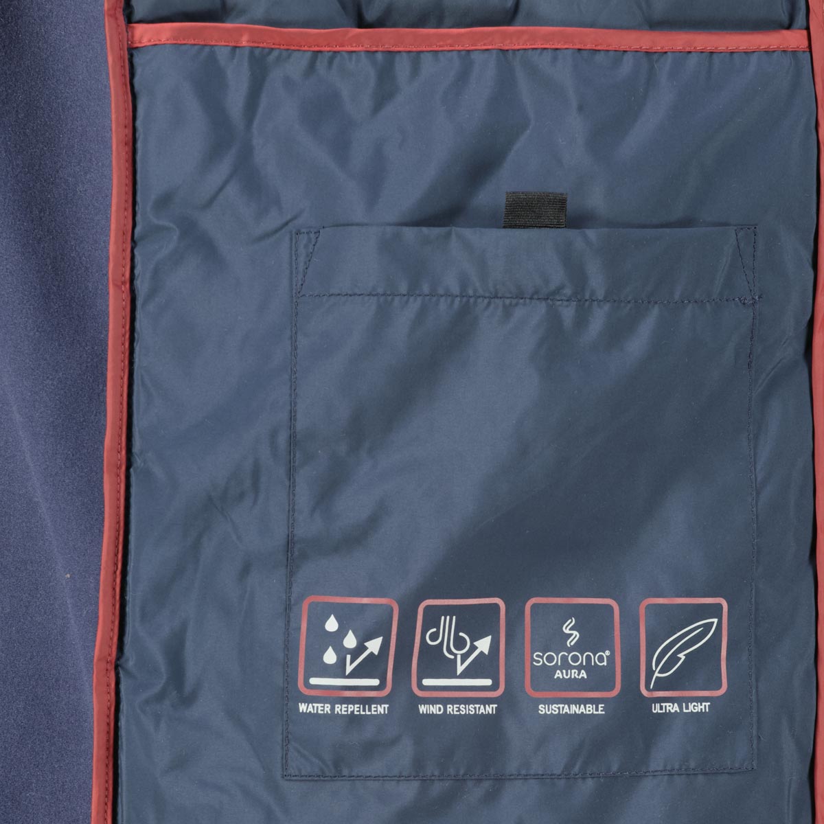 CASA MODA Steppweste, wind- und wasserabweisend dunkelblau