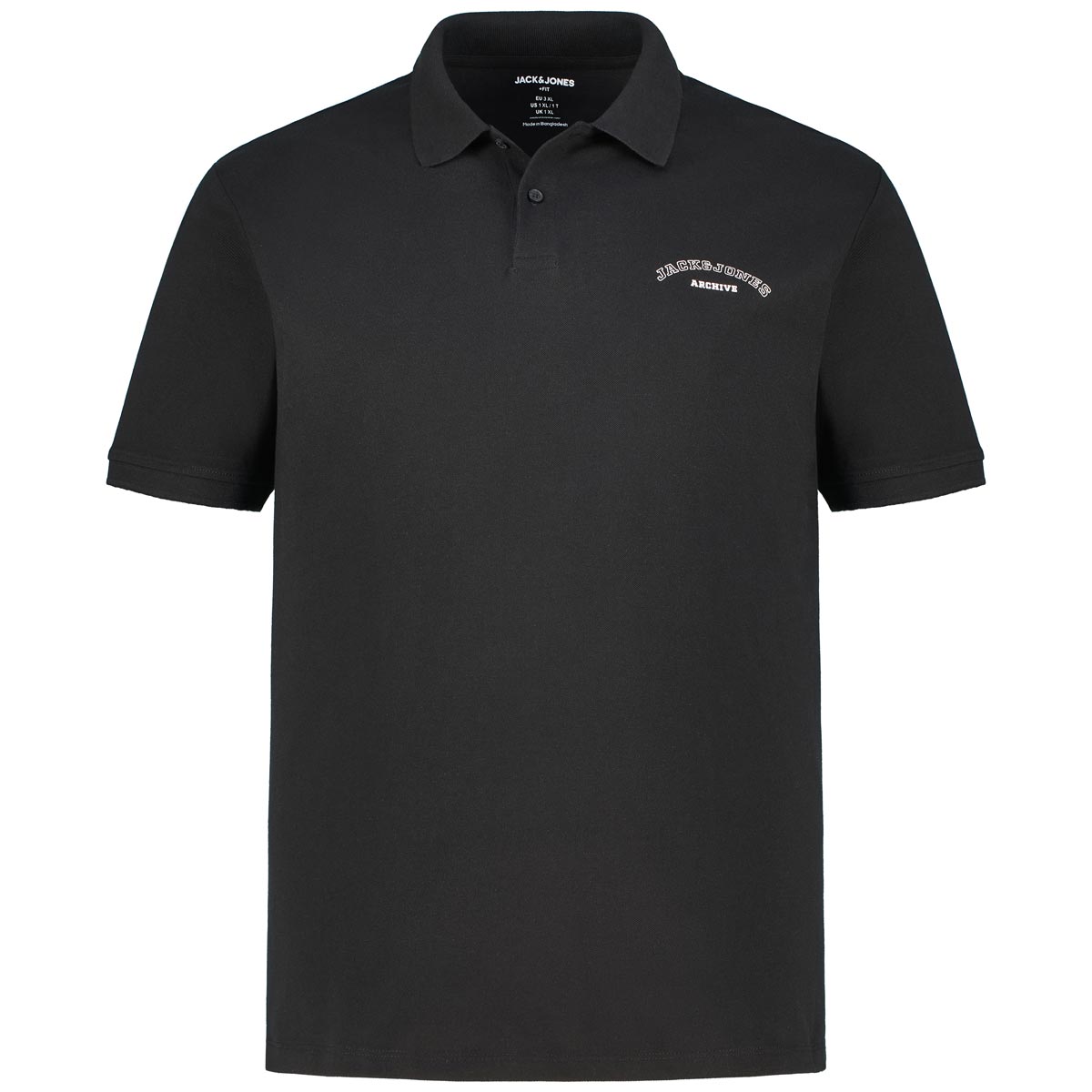 Poloshirt mit Label-Print