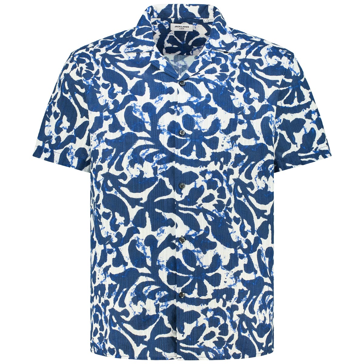 Freizeithemd mit Allover-Muster