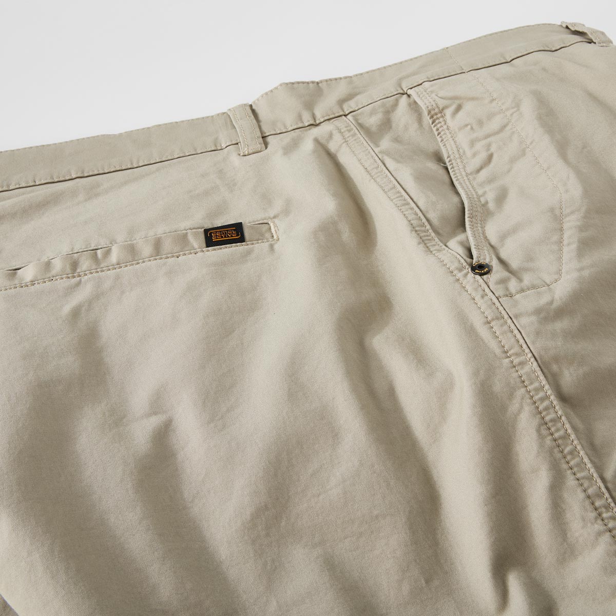 camel active Stretch-Chino-Shorts beige