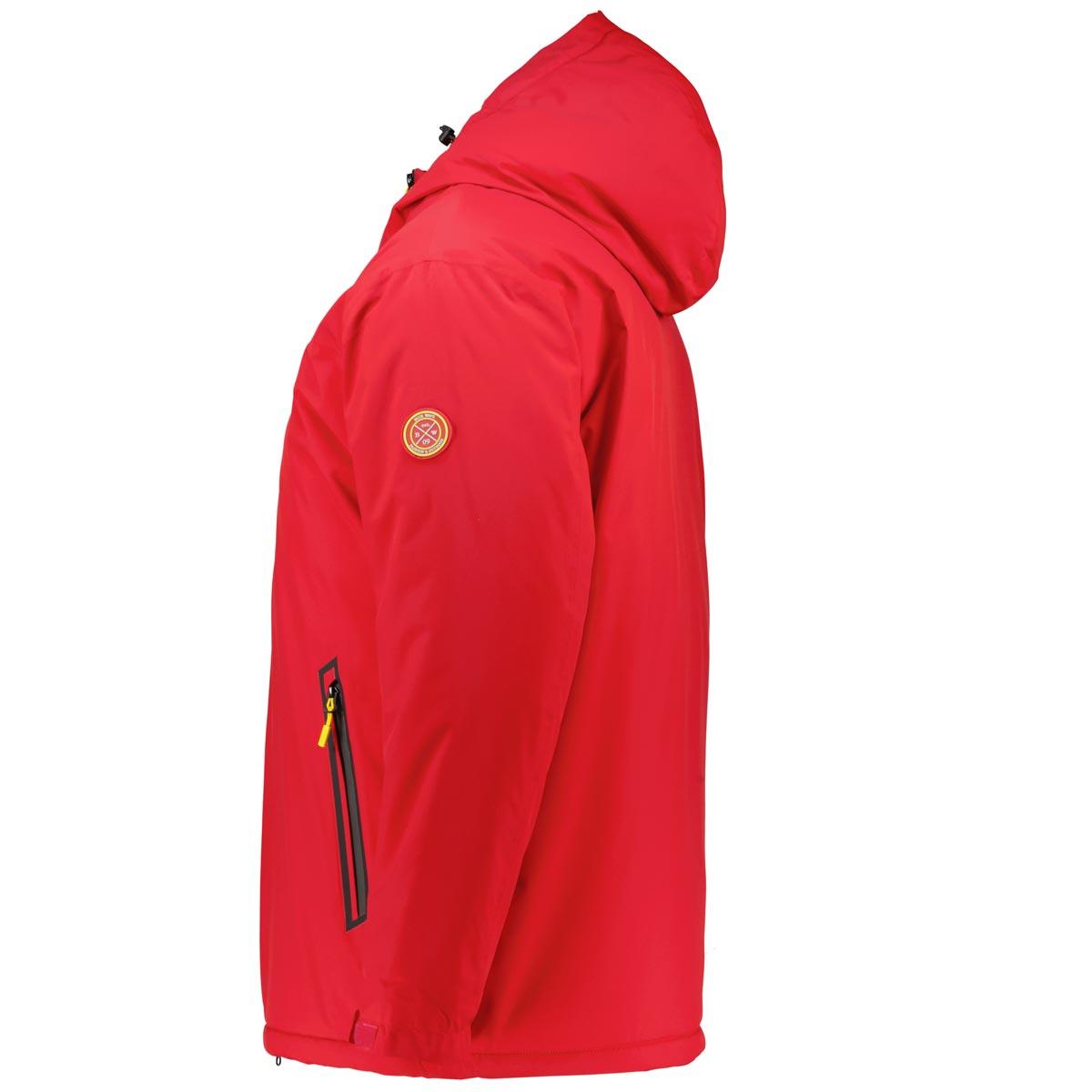 Blue Wave Wattierte Funktionsjacke, wasser- und winddicht rot