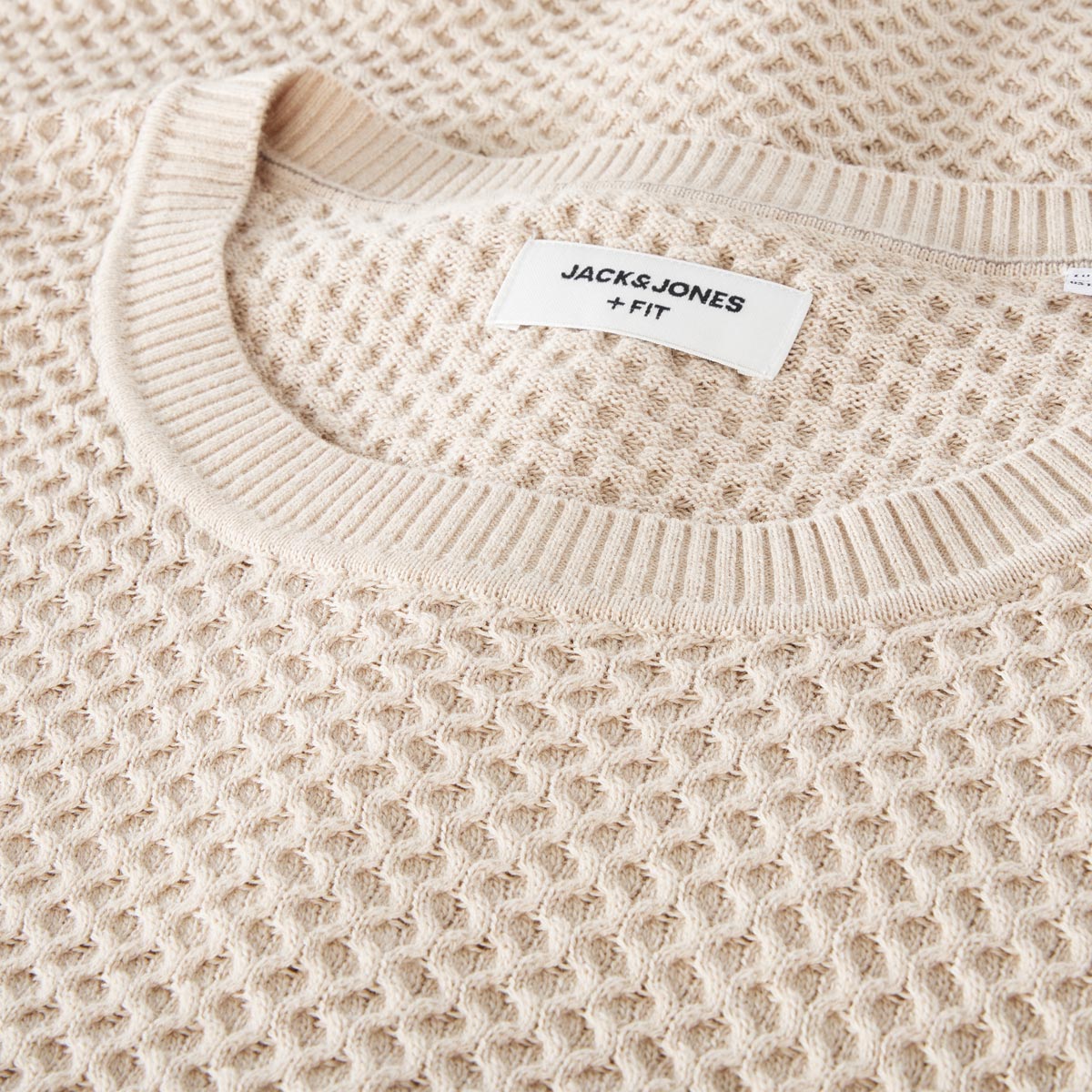 Jack&Jones Pullover mit Struktur grau