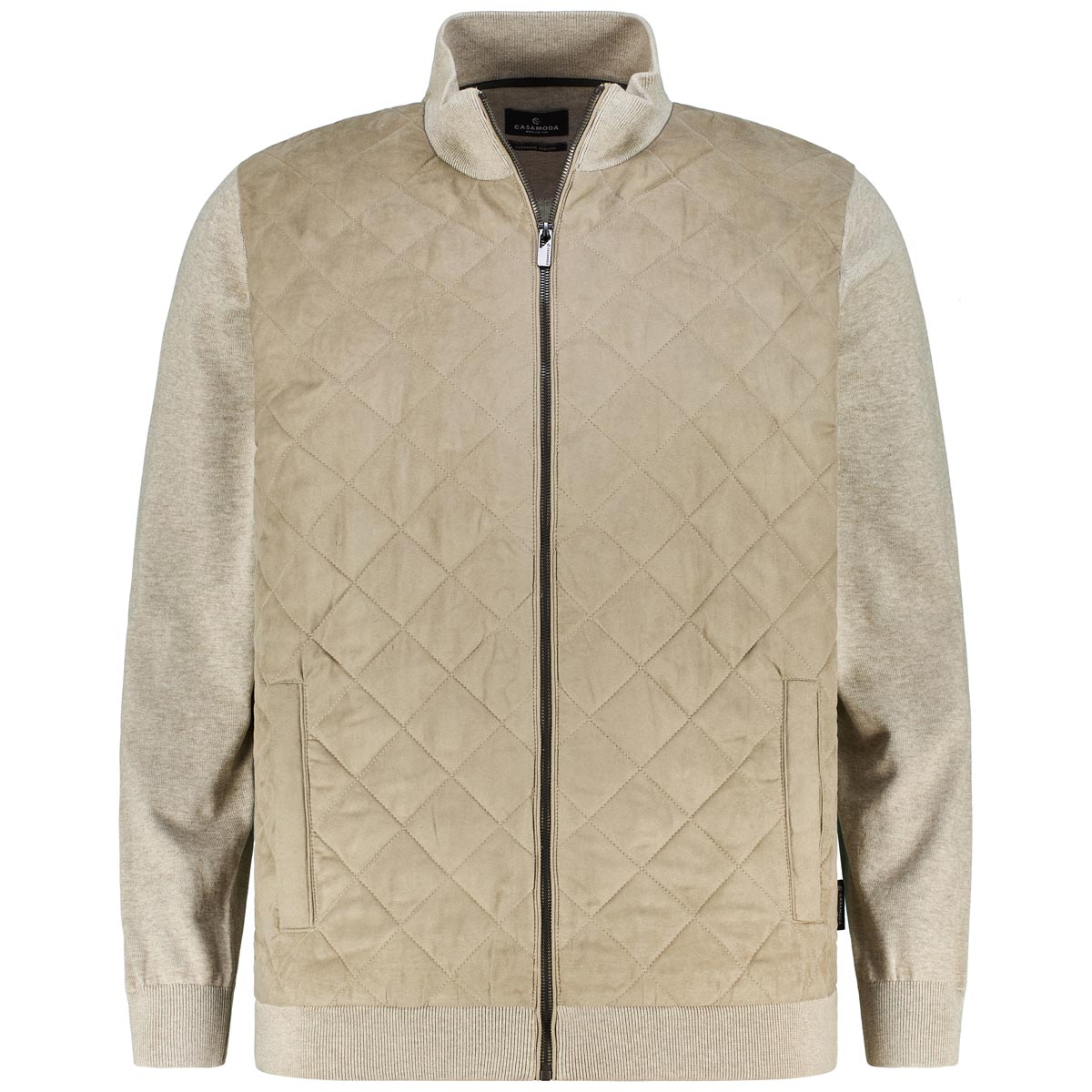 Strickjacke mit Stepp