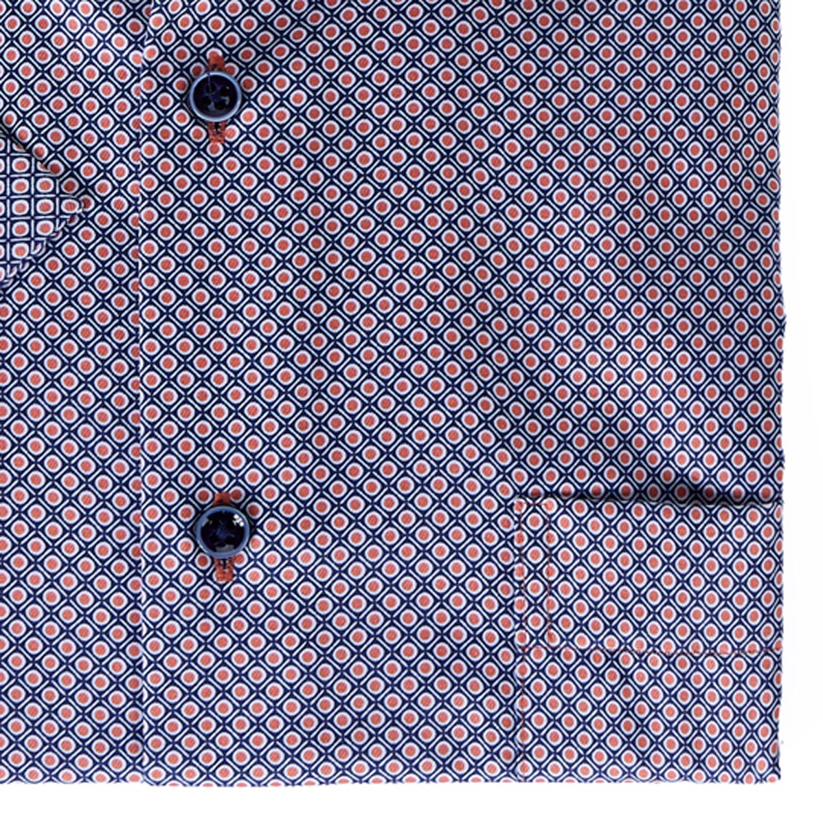 ETERNA Businesshemd, kurzarm, bügelfrei orange