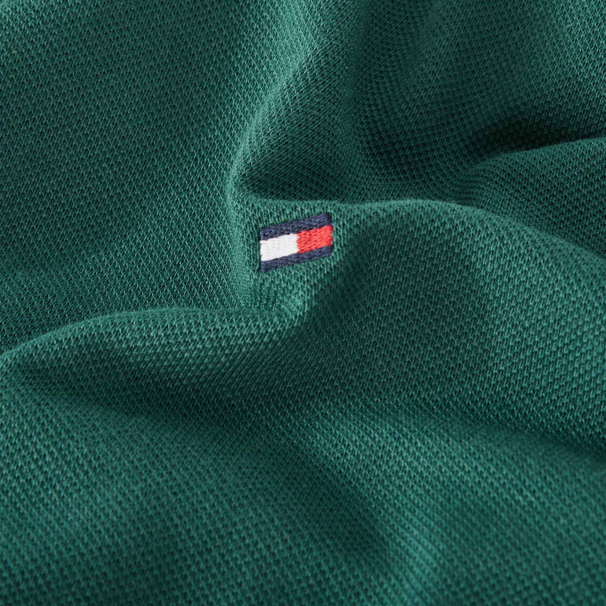 Tommy Hilfiger Poloshirt mit Elasthan dunkelgrün