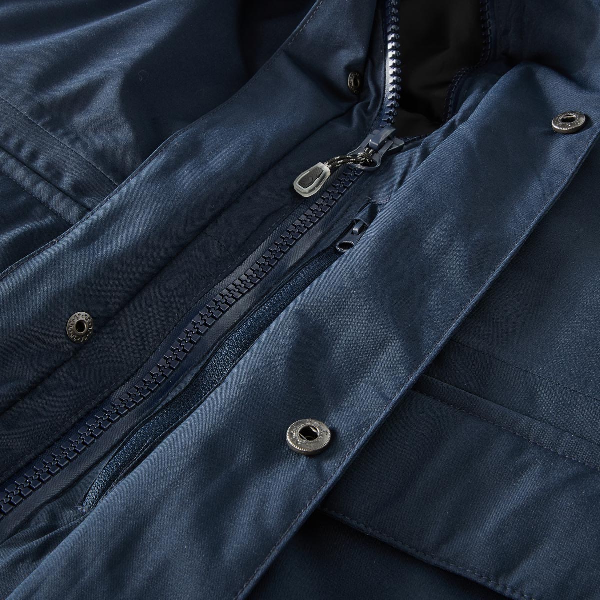 Blue Wave Funktionsparka, wind- und wasserdicht marine