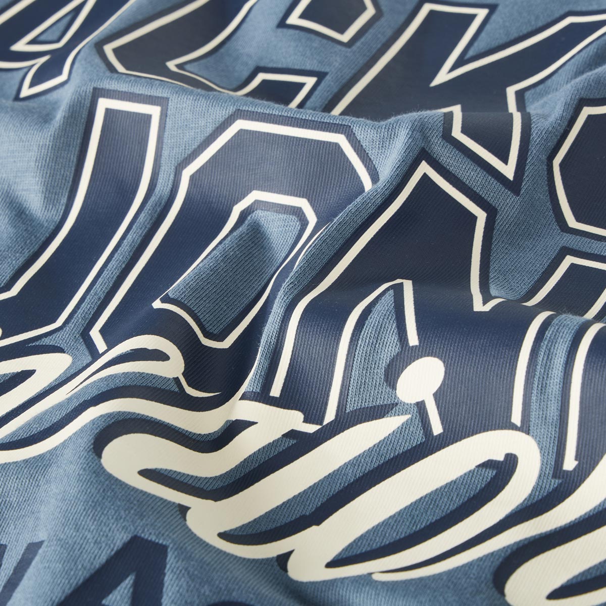 Jack&Jones T-Shirt aus Biobaumwolle jeansblau