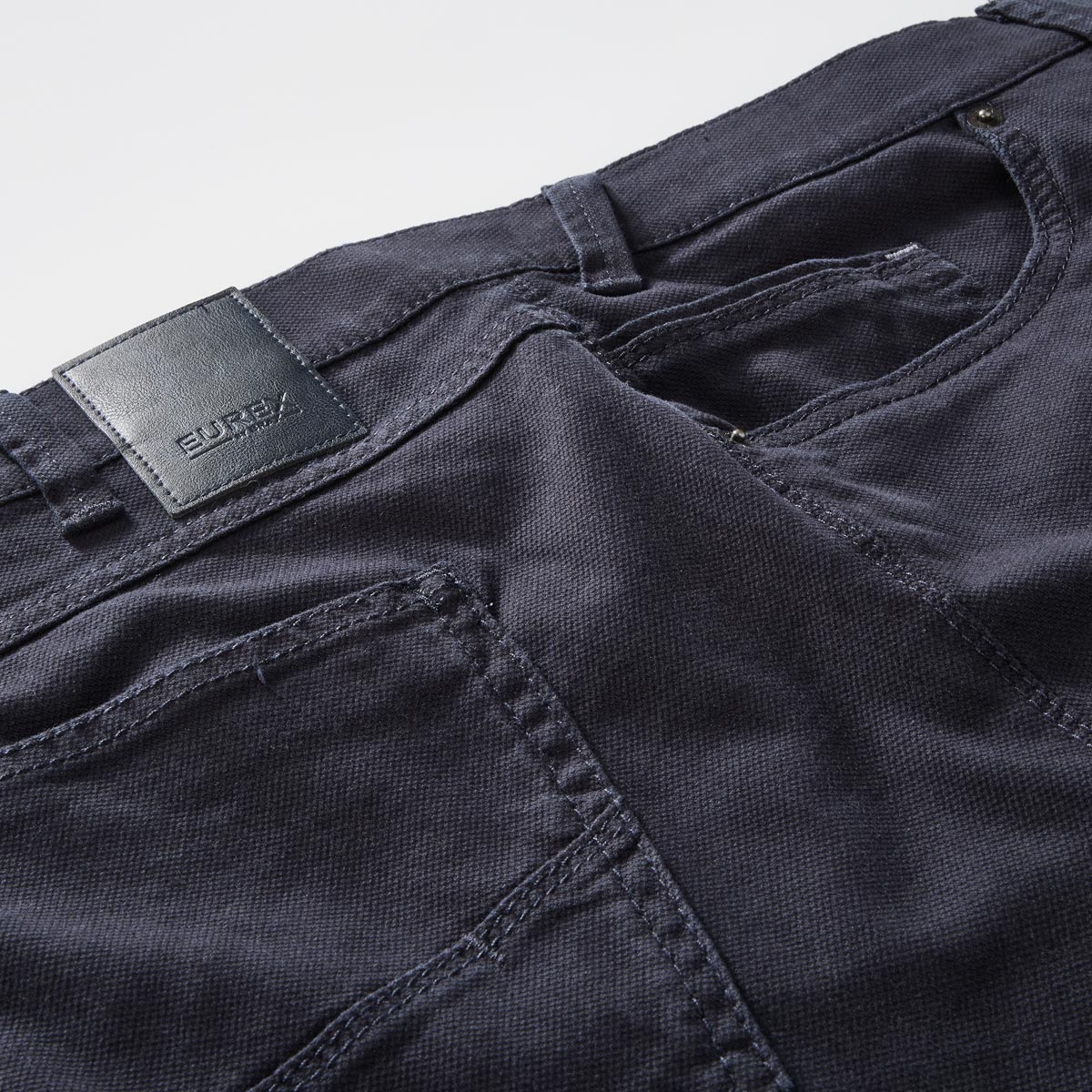 Eurex by Brax Baumwollhose "Luke" mit Stretch, Tapered Fit blau