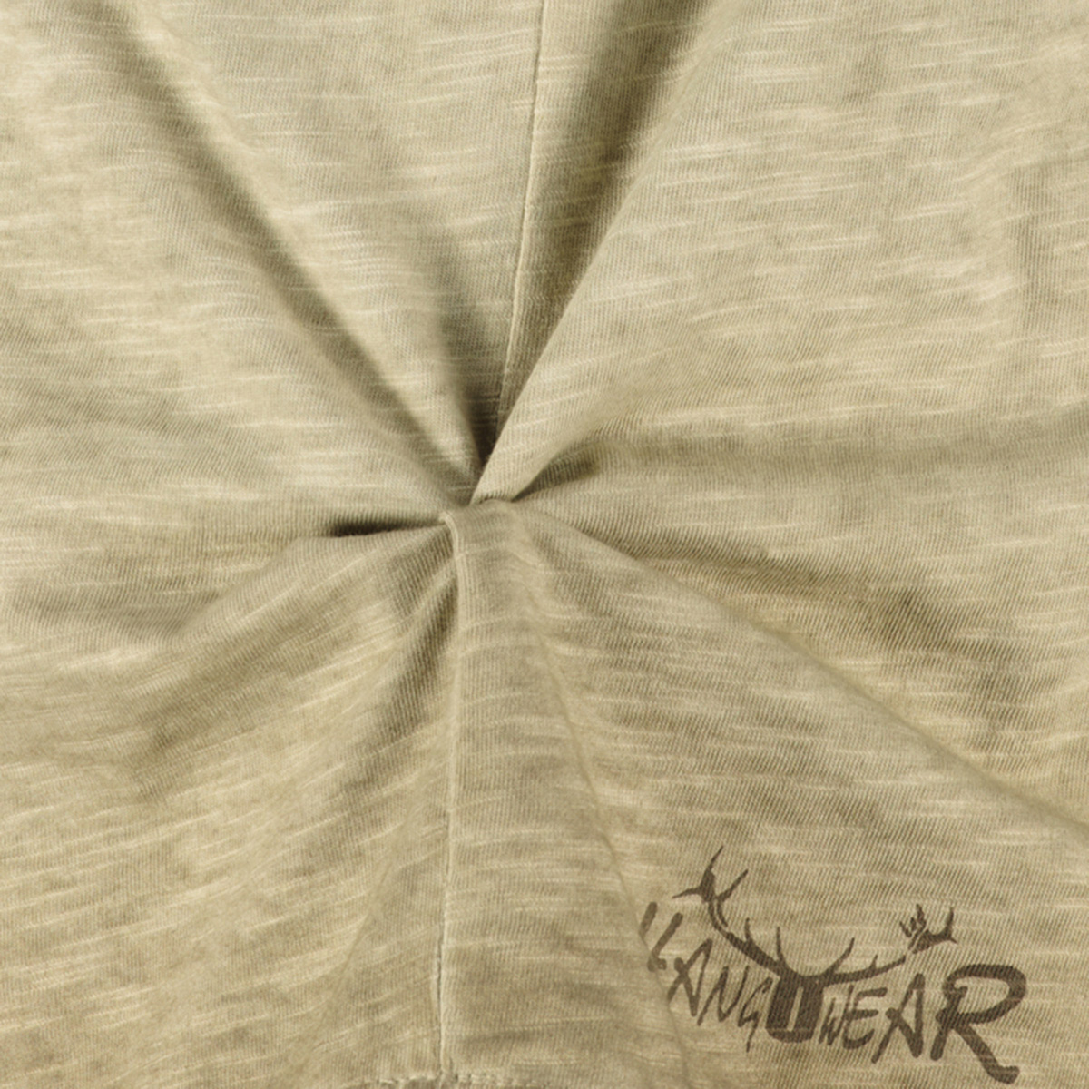 HangOwear T-Shirt aus Biobaumwolle hellbraun