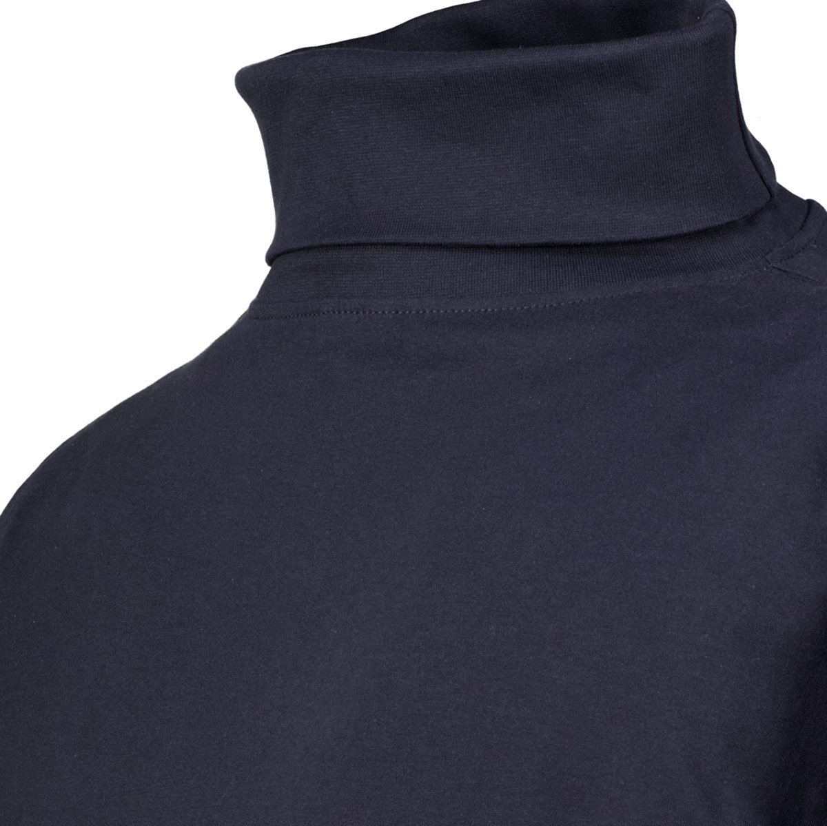 ADAMO Rollkragenshirt aus Baumwolle dunkelblau ADAMO Rollkragenshirt aus Baumwolle dunkelblau