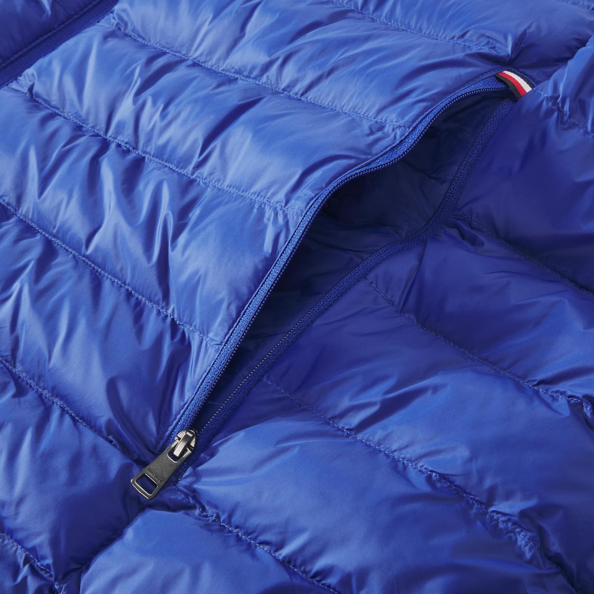 Tommy Hilfiger Steppweste, wasserabweisend, packbar royalblau