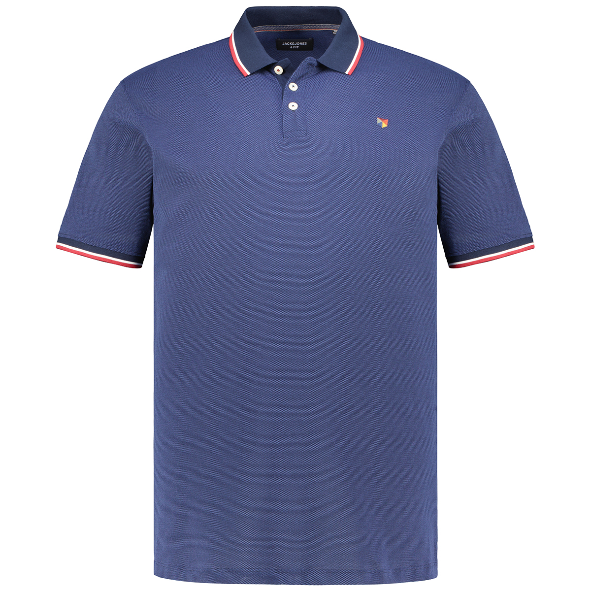 Poloshirt mit Label-Stickerei