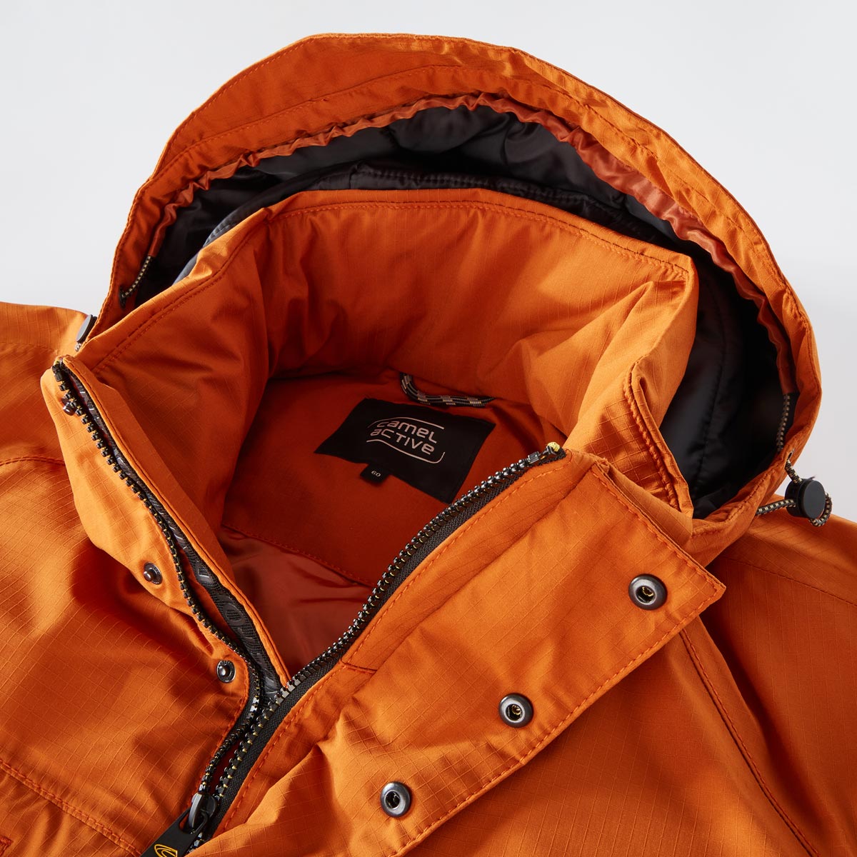camel active Funktionsparka, wind- und wasserdicht orange
