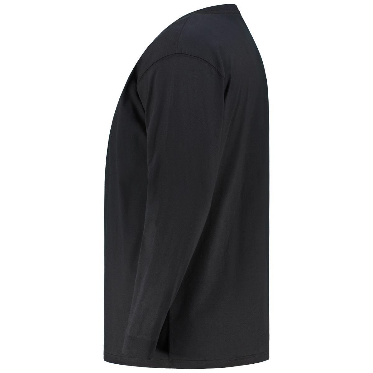 ADAMO Longsleeve aus Baumwolle schwarz